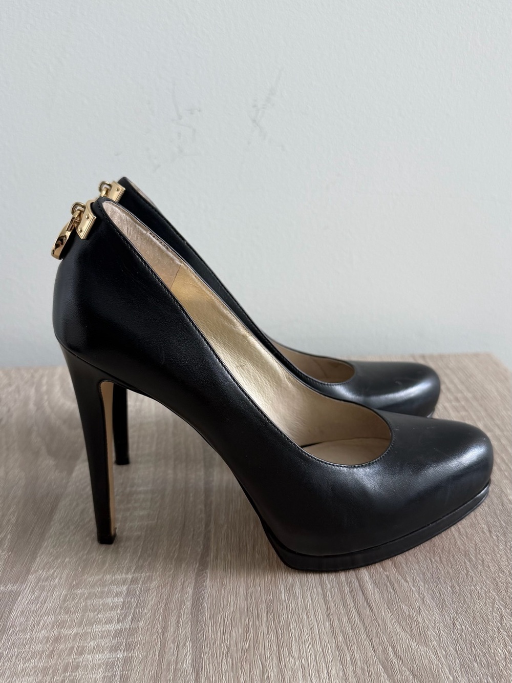 Michael Kors Black Heel Pump